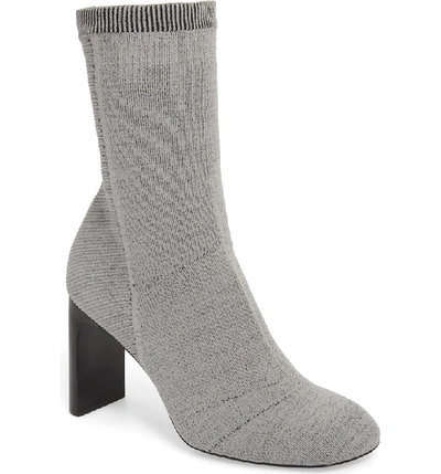 Rag & Bone Ellis Slim-knit Ankle Boot In Grey