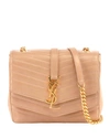 Saint Laurent Montaigne Quilted Lambskin Crossbody Bag - Beige In Sahara