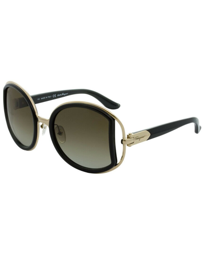 Ferragamo Women's Sf719s 52mm Sunglasses In Black