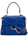 Chloé Faye Day Small Bag In Blue