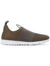 Jimmy Choo Oakland/m Smoke Mesh And Suede Trainers In Green