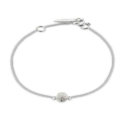 Isabel Lennse Mini Sphere White Diamond Bracelet