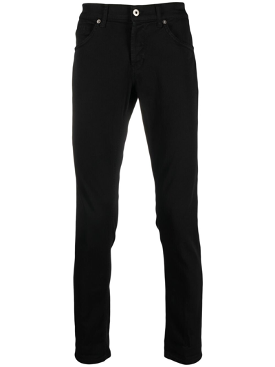 Dondup Man Black Mius Slim Jeans