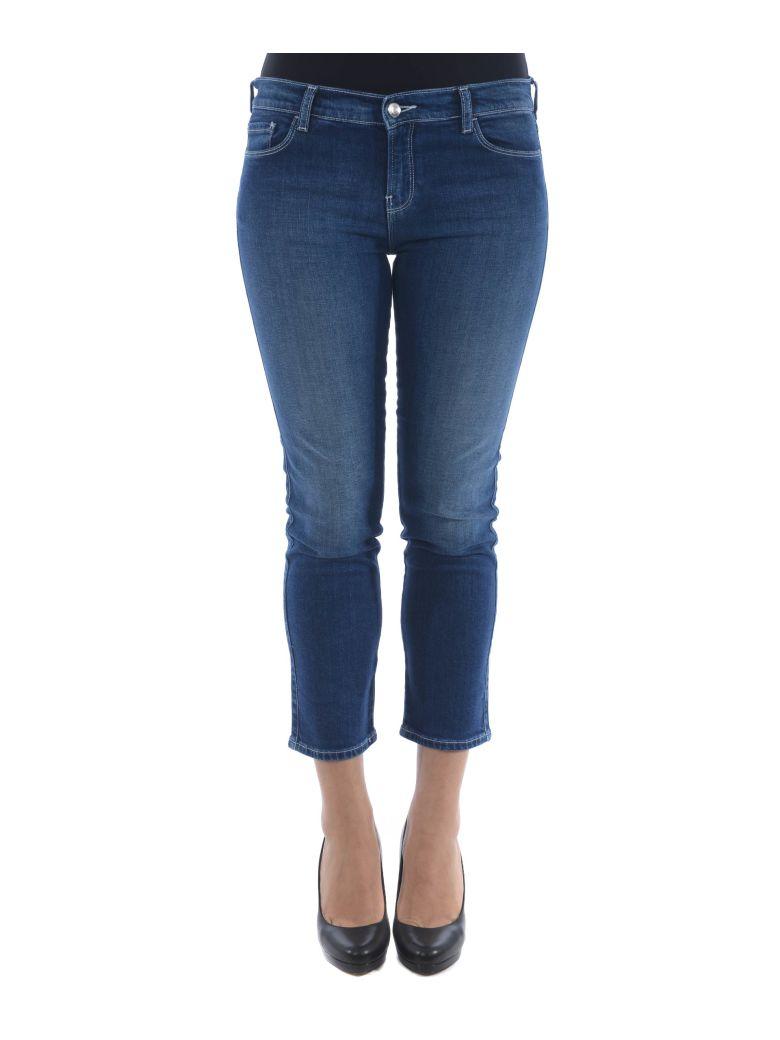 Emporio Armani Cropped Jeans In Blue ModeSens Emporio Armani Cropped Jeans In Blue ModeSens