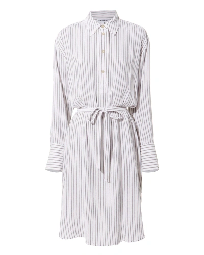 Elizabeth And James Oversized Striped Shirtdress