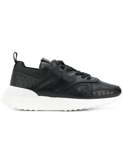 Tod's Flatform Lace-up Sneakers - Black