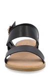 Journee Collection Lavine Sandal In Black