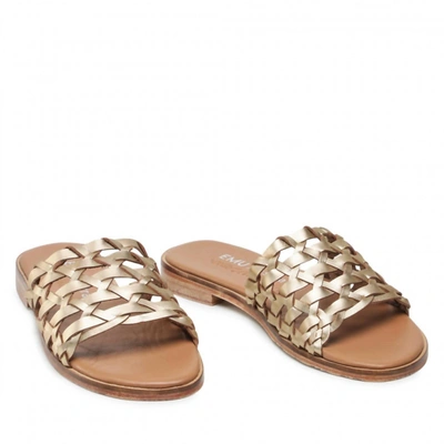 Emu Australia Women's Kadina 2.0 Sandal In Satin Gold In Multi