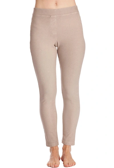 Angel High Waisted Jegging In Oatmeal In White