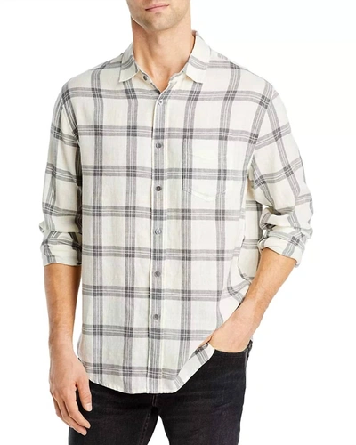 Rails Wyatt Button Down Shirt In White Mirror Melange In Multi