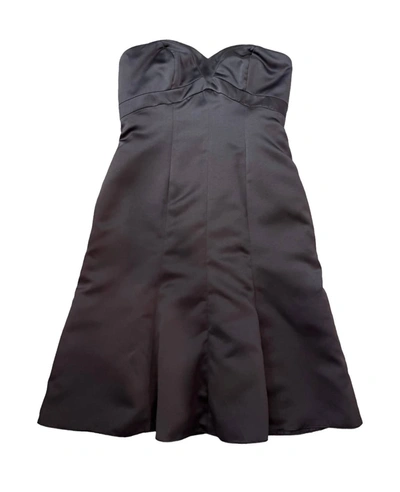 Badgley Mischka Women's Strapless Heart Dress In Black