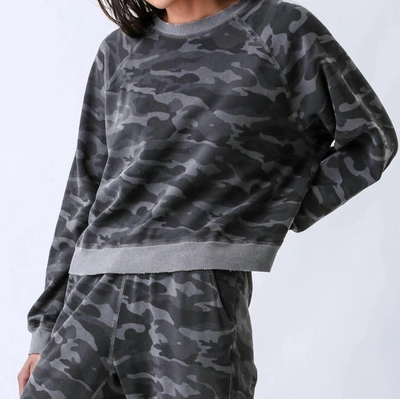 Electric & Rose Women's Ronan Pullover In Shadow Camo In Multi