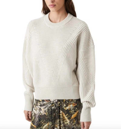 Iro Mona Pullover In Clear Beige In Multi