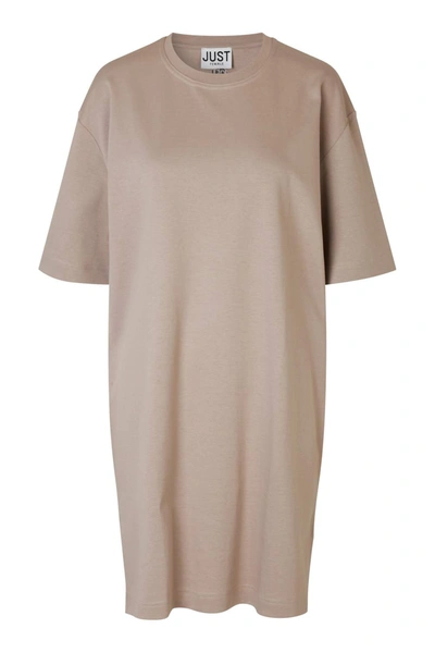 Just Female Kyoto Dress In Moon Rock In Multi