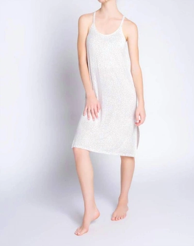 Pj Salvage Sunburst Modal Dress In Ivory In Multi