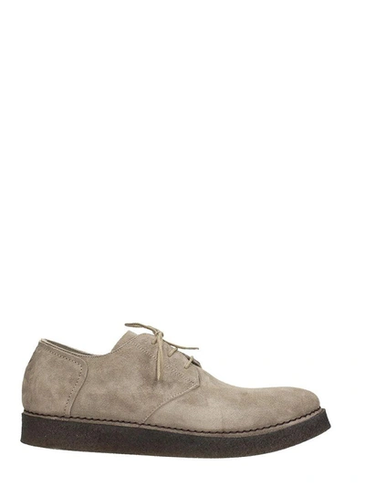 Roberto Del Carlo Grey Suede Lace Up