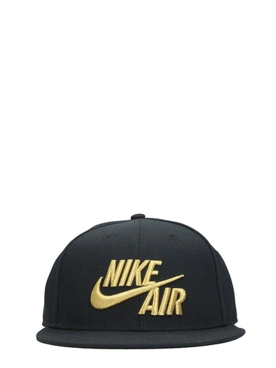 Nike Air True Snapback Black Cotton Cap