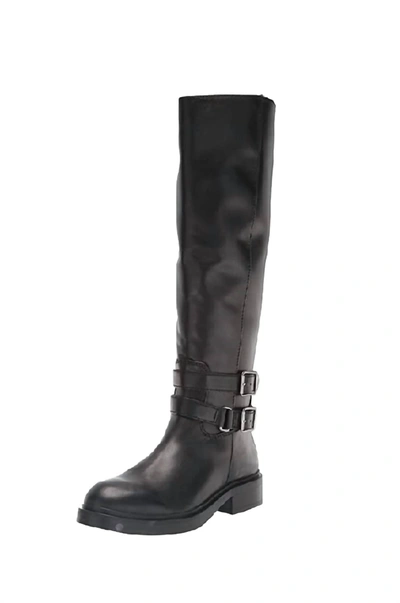 Sam Edelman Freda Knee High Boot In Black Leather