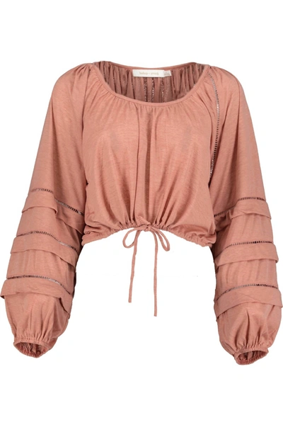 Bishop + Young Free Spirit Kiki Drawstring Tee In Divine In Multi