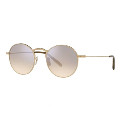Oliver Peoples Men's Ov1282st-529232 Weslie 49mm Gold Sunglasses