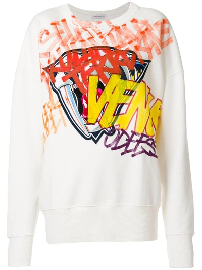 Faith Connexion Print Sweatshirt - White