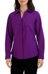 Foxcroft Taylor Stretch Shirt In Orchid