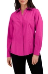 Foxcroft Taylor Stretch Shirt In Azalea