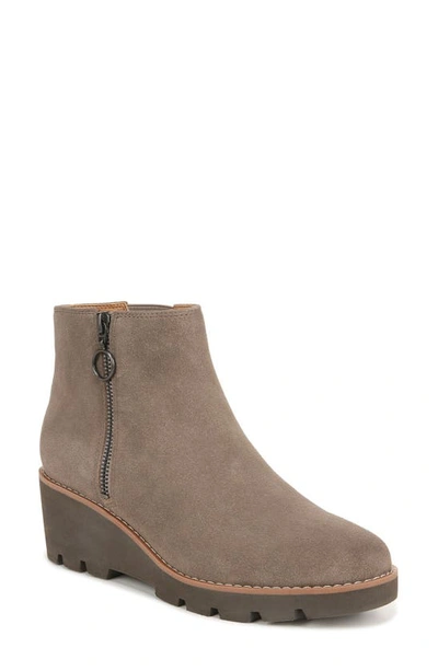 Vionic Hazal Water Repellent Bootie In Stone Grey