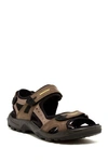 Ecco Yucatan Sandal In Tarmac/moon Rock