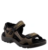 Ecco Yucatan Sandal In Tarmac / Moon Rock