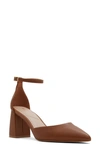 Aldo Jan Pointed Toe Pump In Cognac