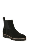 Vionic Brighton Zip Chelsea Boot In Black