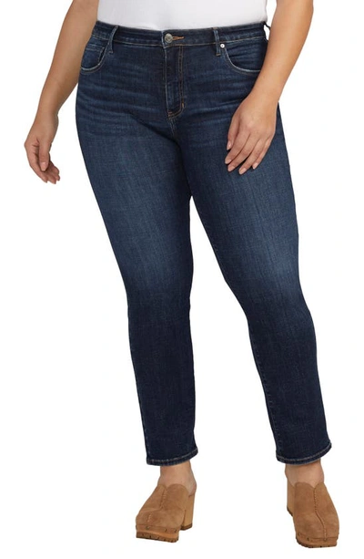 Jag Jeans Cassie Slim Straight Leg Jeans In Brisk Blue