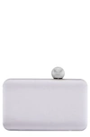 Nina Kimberly Clutch In New Silver