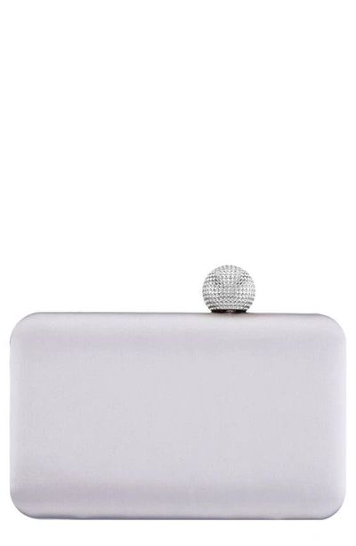 Nina Kimberly Clutch In New Silver