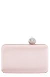 Nina Kimberly Clutch In Pearl Rose