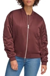 Levi's Oversize Bomber Jacket In Decadent Chocolate
