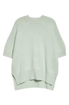 Jil Sander Crewneck Cashmere Sweater In 459-iceberg