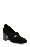 Anne Klein Telepathy Pump In Black Stretch