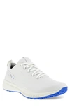 Ecco S-hybrid Golf Sneaker In White/ White