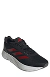 Adidas Originals Duramo Sl Running Shoe In Black/ Better Scarlet/ Carbon