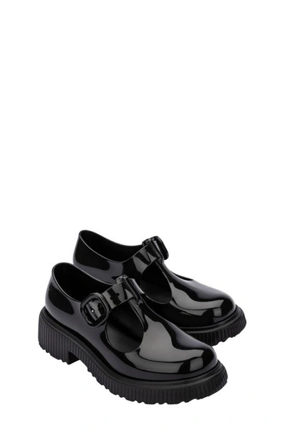 Melissa Kids' Jackie T-strap Shoe In Black