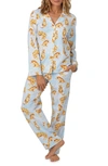 Bedhead Pajamas Print Jersey Pajamas In Fancy Cats