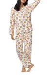 Bedhead Pajamas Print Jersey Pajamas In Lots Of Latte