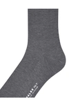 Falke No. 9 Cotton Blend Socks In Anthracite Mel