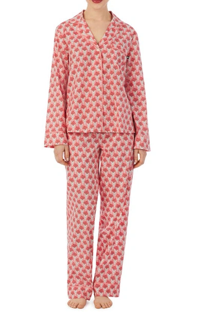 Kate Spade Print Pajamas In Pink Port
