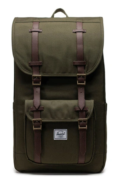 Herschel Supply Co Little America Backpack In Ivy Green