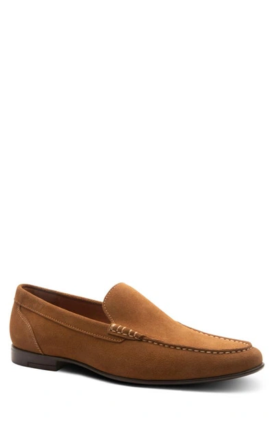 Gordon Rush Ahston Venetian Loafer In Tan Suede