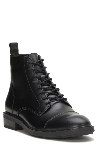 Vince Camuto Ferko Cap Toe Boot In Black
