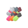 Bombas Running Ankle Sock 6-pack In Lilac Pink Mix